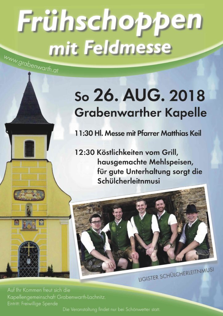 Plakat Frühschoppen